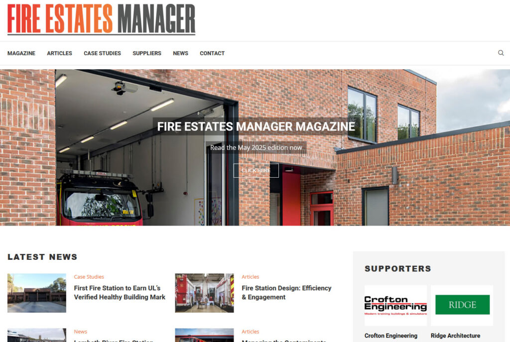 Fire Estates Manager website